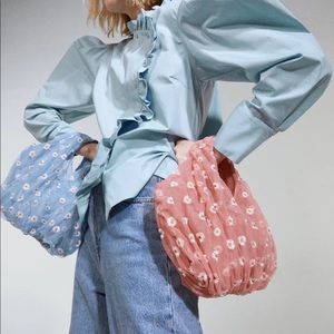 Zara tulle bucket bag